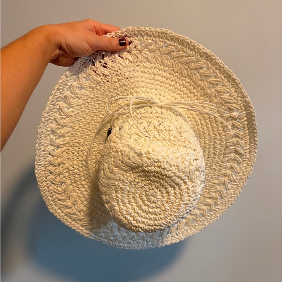 Panama Jack Cream Woven Hat - Picture 2 of 7